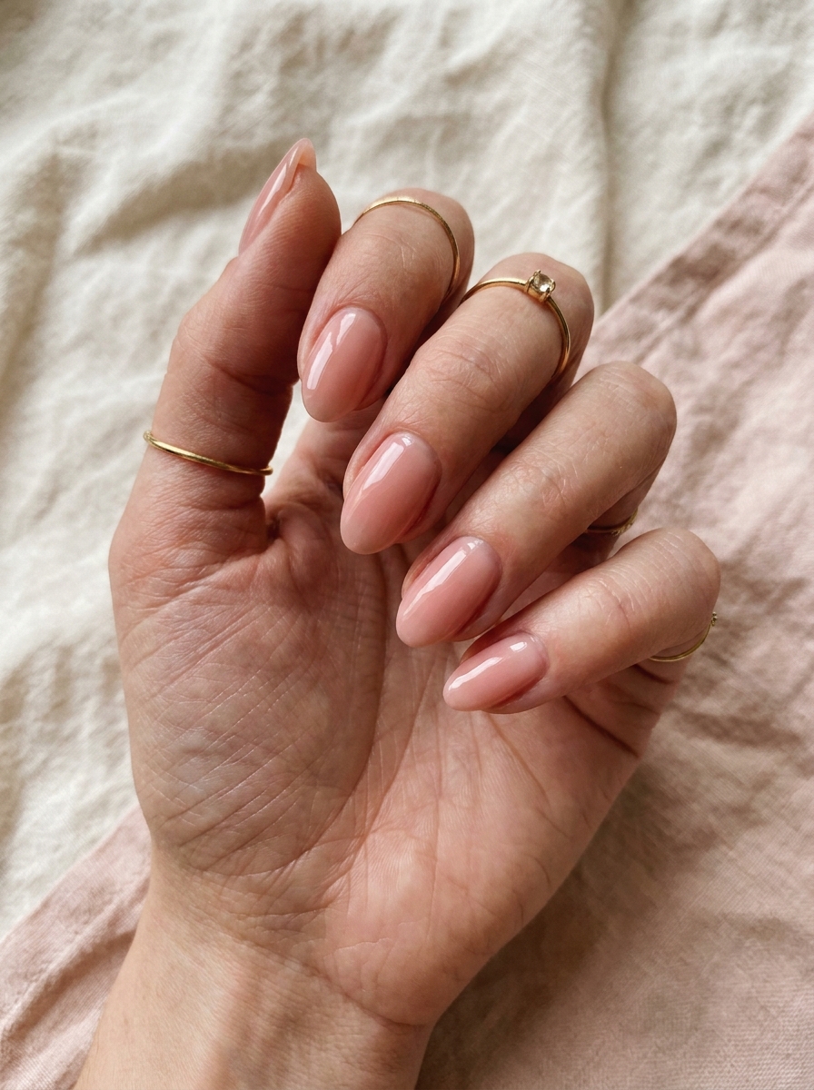 Blush Pink Nails als Hellrosa Nägel Inspiration 2026